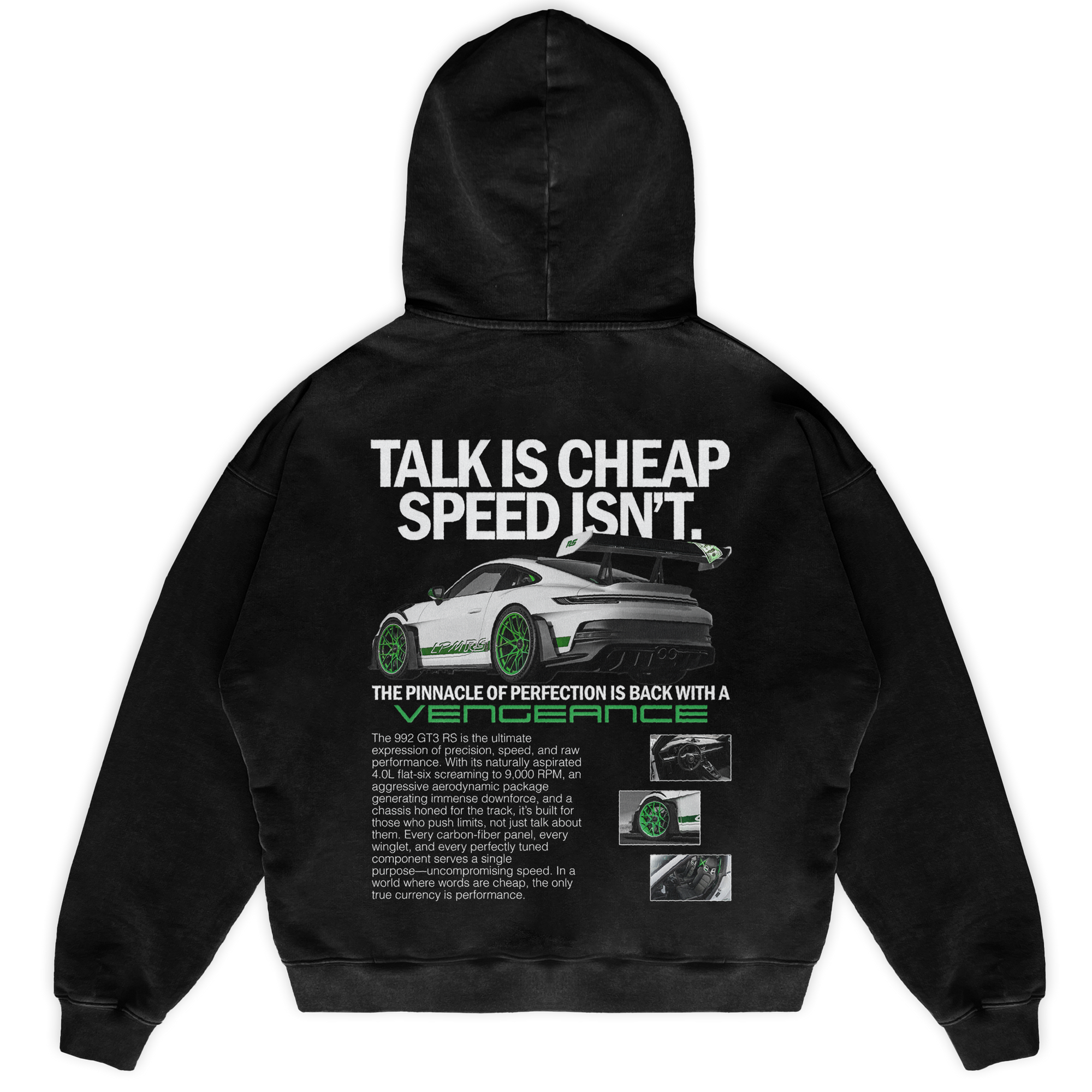 Talk Is Cheap, Speed Isn't Hoodie