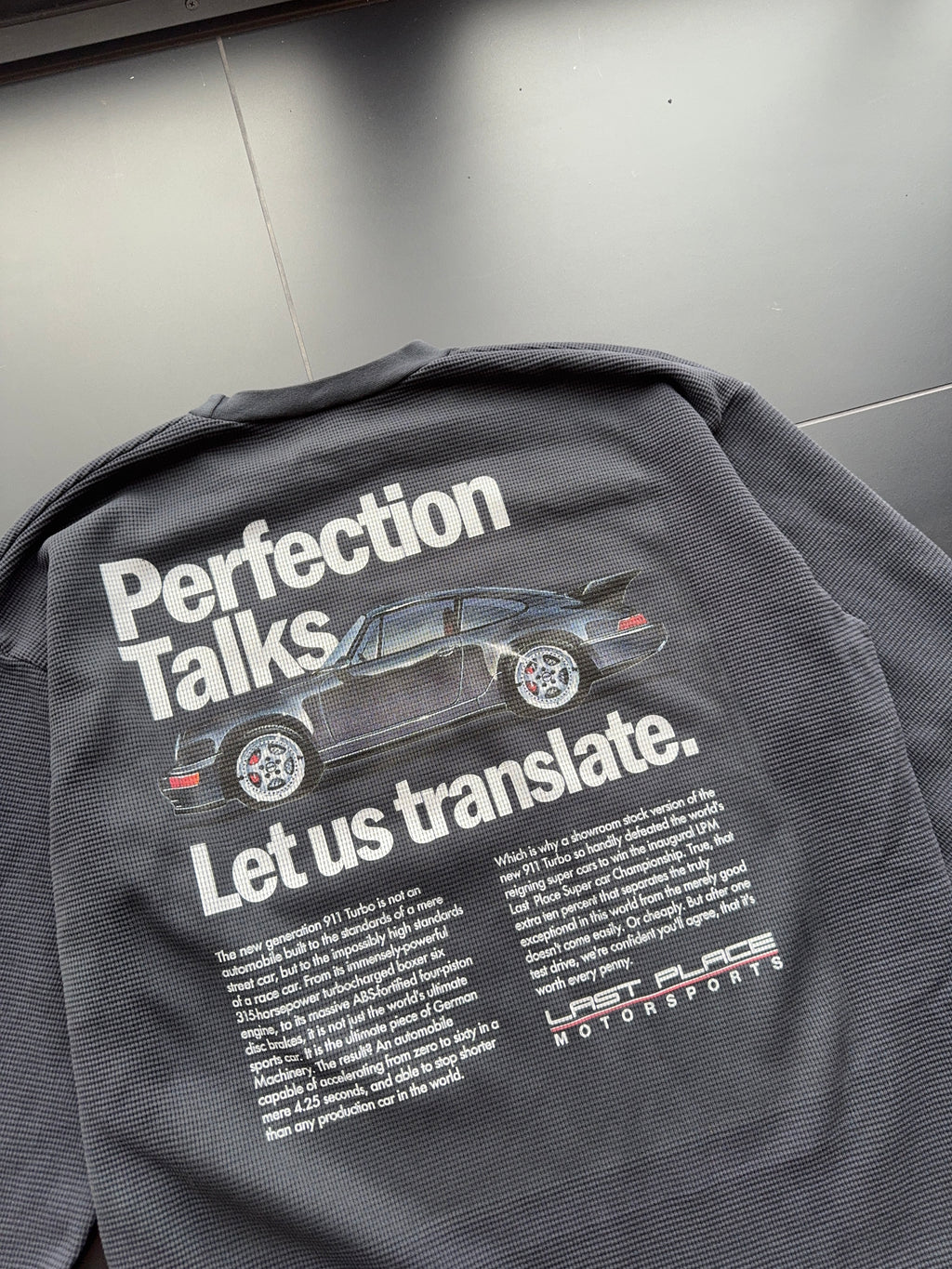 Perfection Talks WaffleKnit