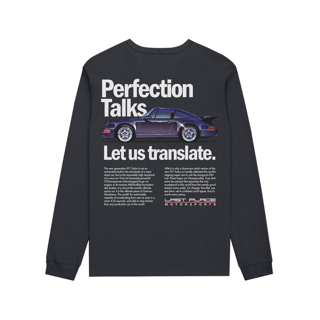 Perfection Talks WaffleKnit