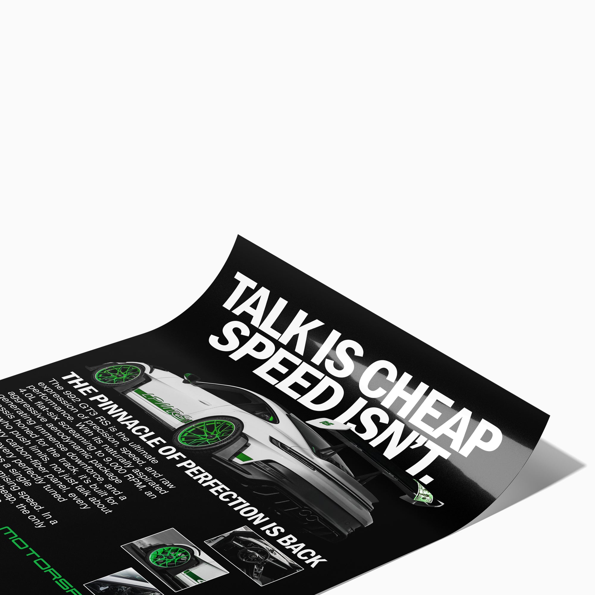 Talk Is Cheap Poster