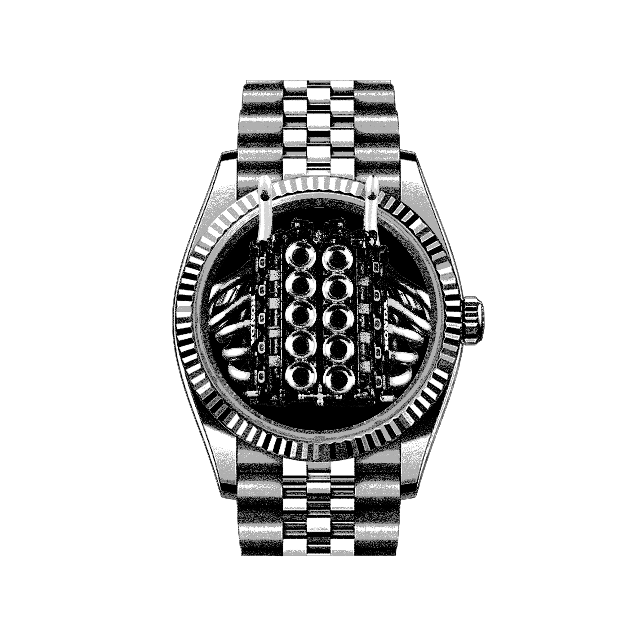 V10 Watch Sticker