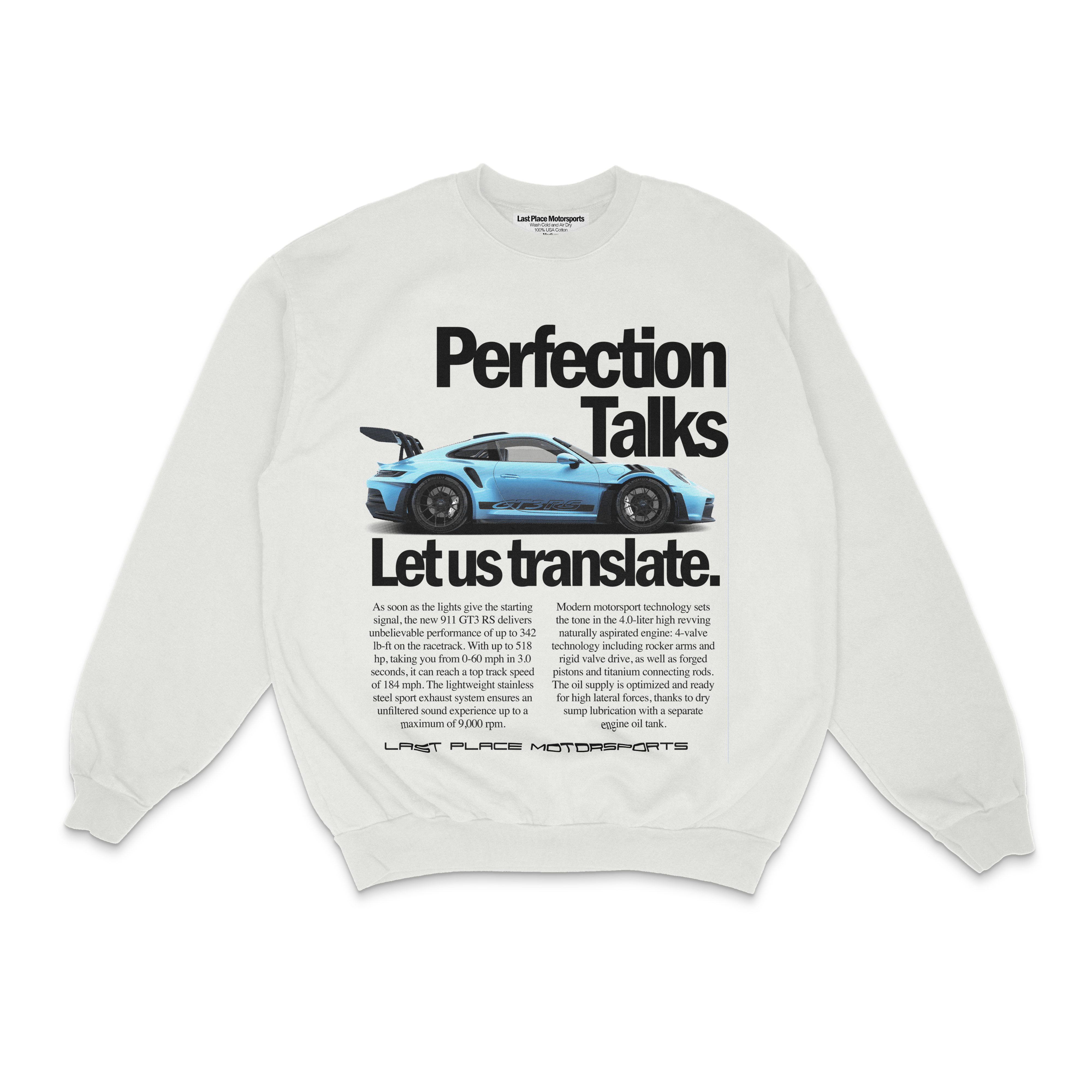 Perfection Talks White Sweater